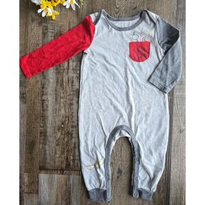 Harry Potter Future Wizard 12m Baby Romper Gryffindor Long Sleeve WizardingWorld